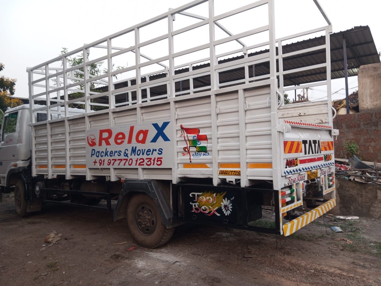 Household goods loaded for an interstate move